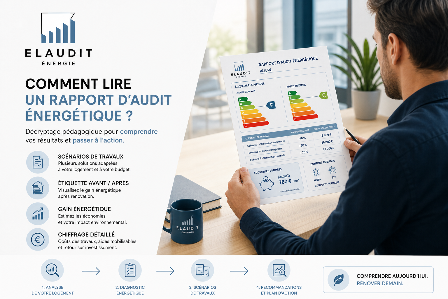 Comment lire un rapport d'audit énergétique en 2026 ?