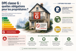 Logement classé G : obligations 2026 du propriétaire