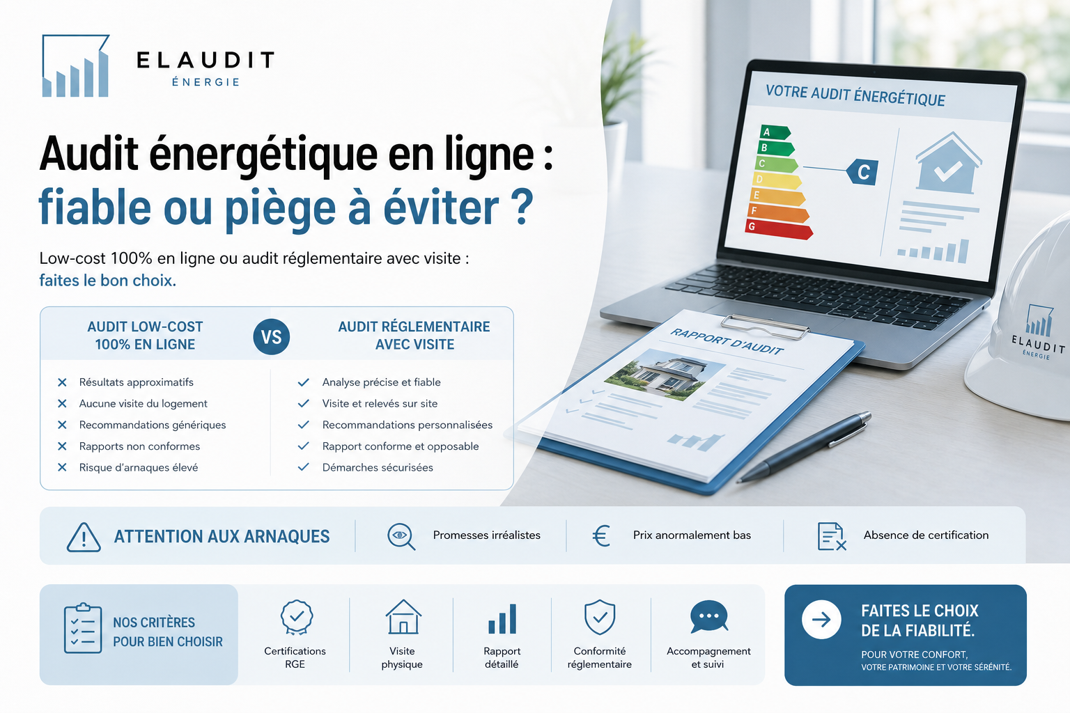 Audit énergétique en ligne : fiable ou piège en 2026 ?
