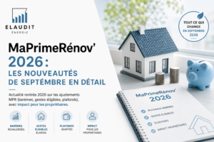MaPrimeRénov septembre 2026 : toutes les nouveautés en détail
