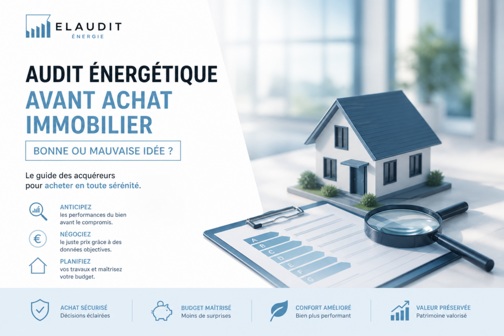 Audit énergétique avant achat : le guide 2026 de l'acquéreur