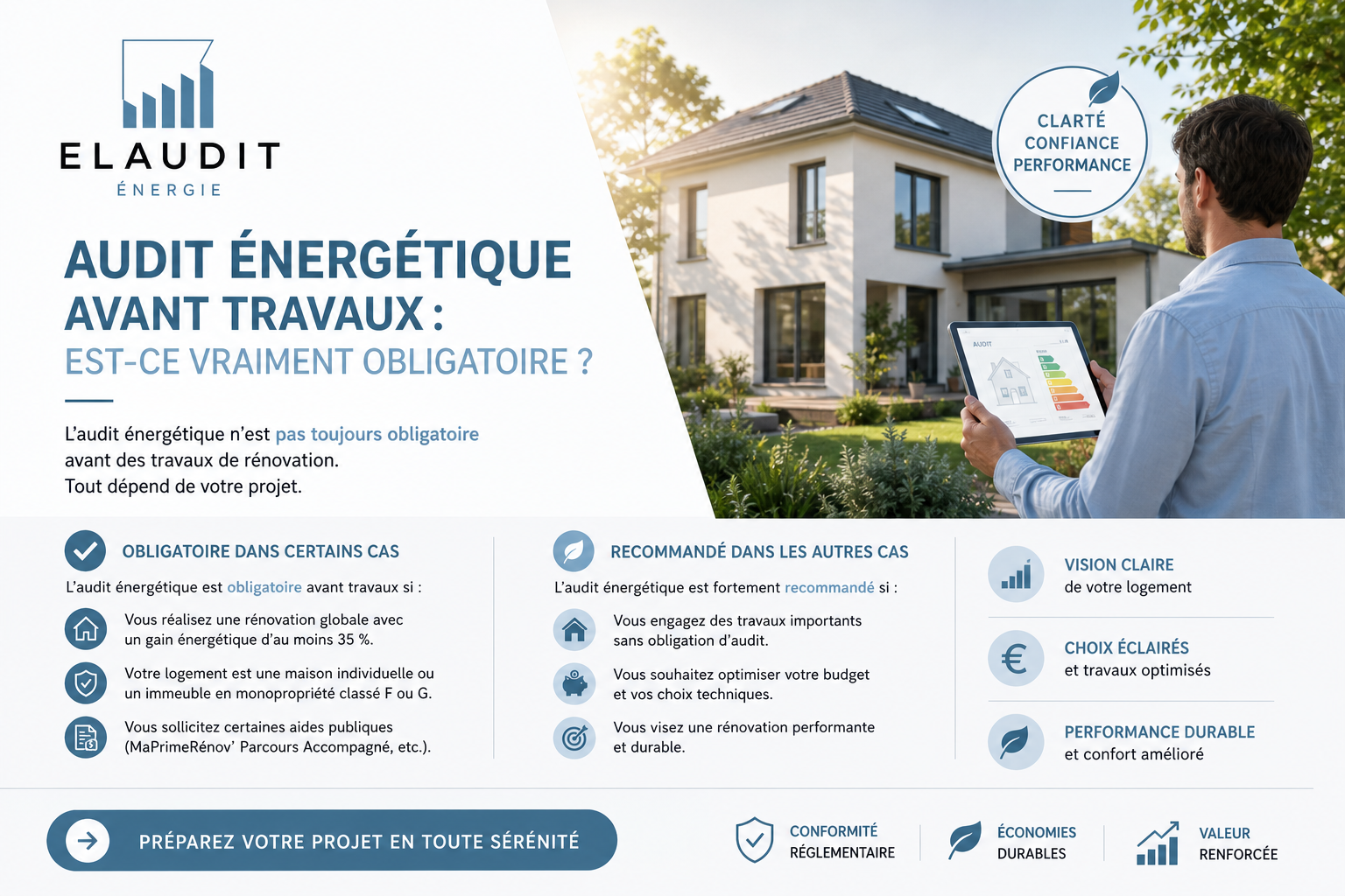 Audit énergétique avant travaux : est-ce vraiment obligatoire en 2026 ?