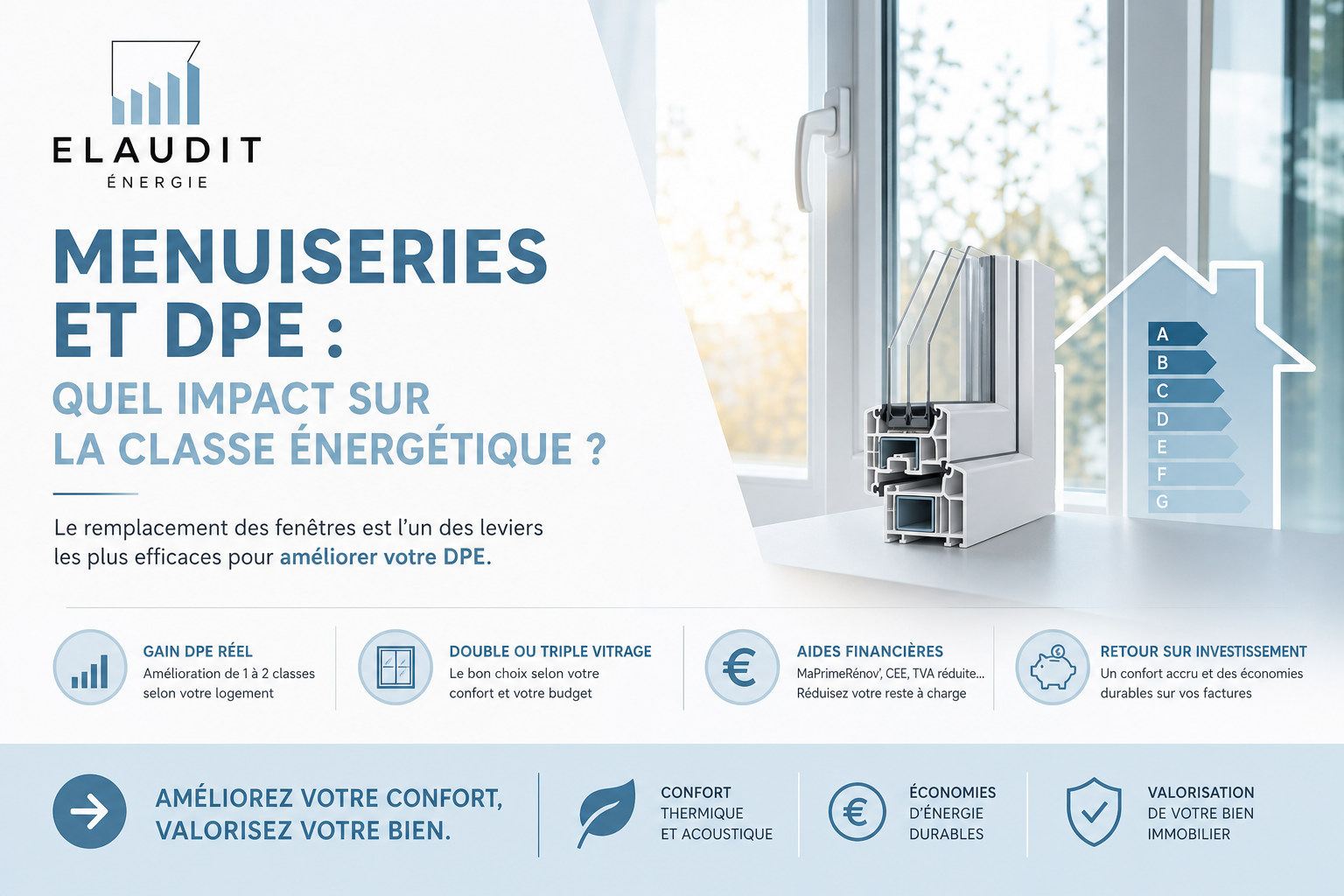 Changement fenêtres DPE impact : quel gain réel en 2026 ?