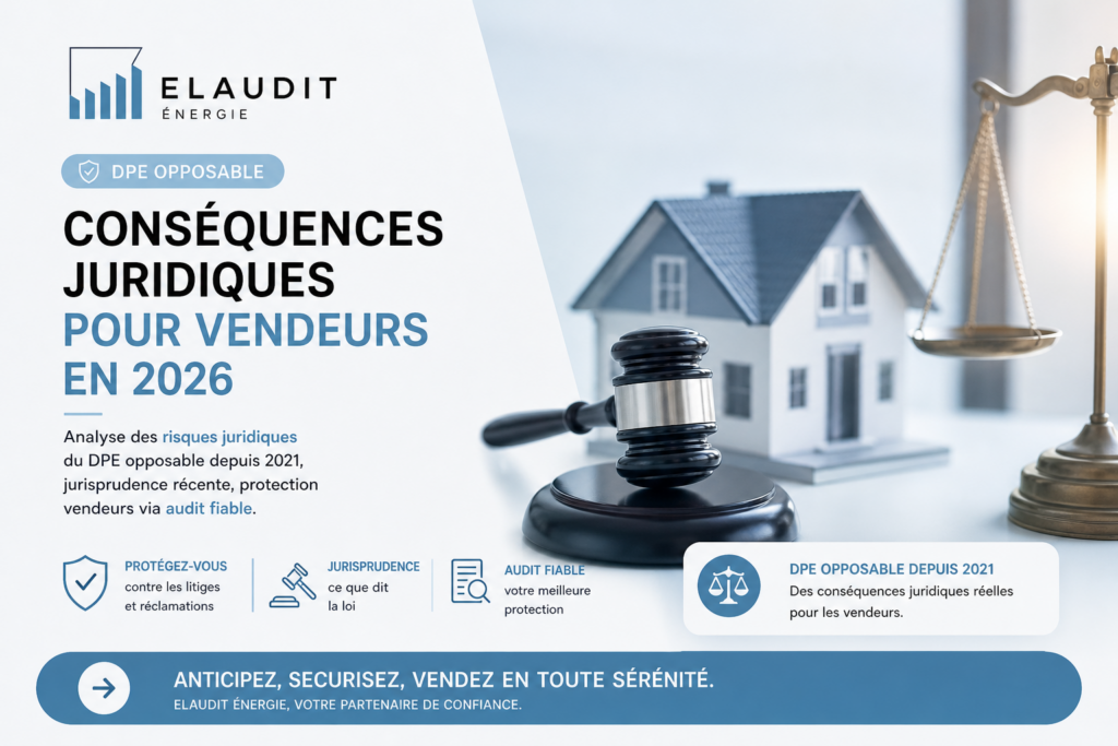 DPE opposable 2026 : quels risques juridiques pour le vendeur ?