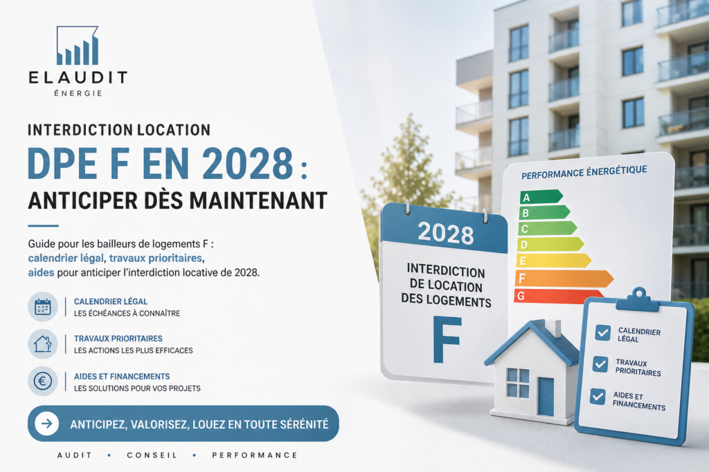 Interdiction location DPE F 2028 : le guide bailleur
