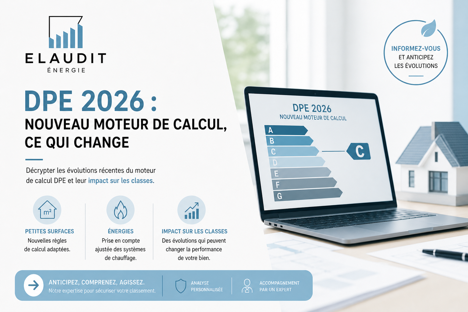 Nouveau DPE 2026 : ce qui change dans le calcul