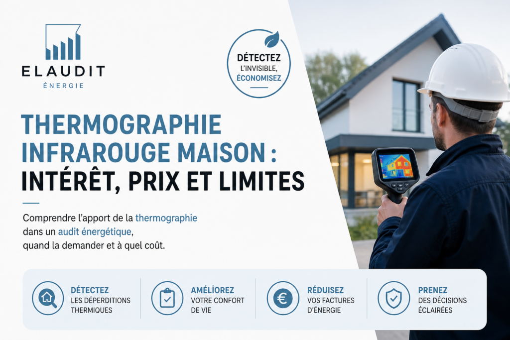 Thermographie infrarouge maison : intérêt, prix et limites en 2026